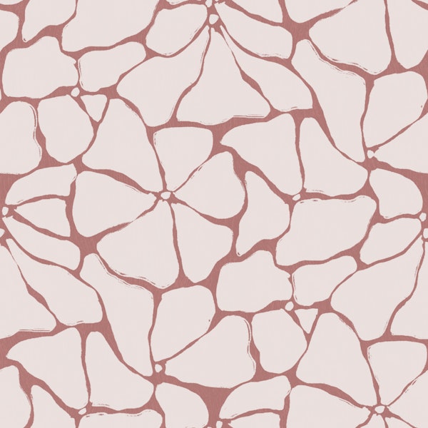 dusty rose organic pebble texture