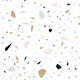 Soft Pink Beige Terrazzo Pattern L