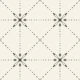 Sashiko Hana-Goshi - Latticed Flower Brown
