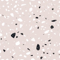 Scandi Terrazzo Blush Tones Pattern L tapet