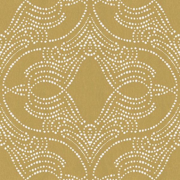 golden sand lace dot medallion texture