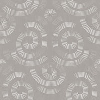 greige linen swirl geometric texture behang
