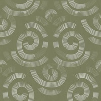 moss sage swirl geometric texture behang