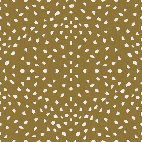 muted mustard petite scatter texture