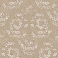 oat beige swirl geometric texture behang