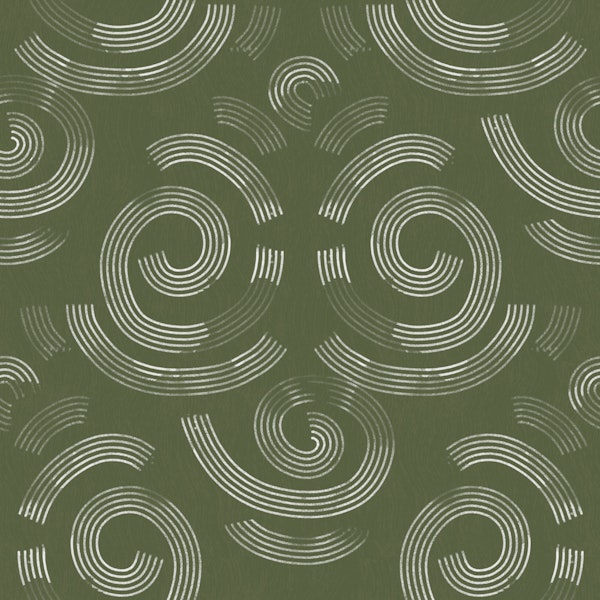 olive grove swirl geometric texture
