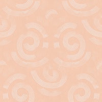 peach blush swirl geometric texture behang