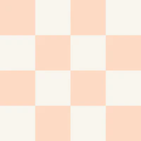 Checkerboard - Peach and cream - M wallpaper