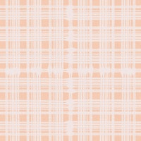 peach blush plaid grid texture behang