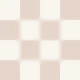 Checkerboard - soft latte and cream - M