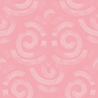 petal pink swirl geometric texture behang