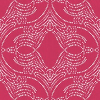 raspberry rose lace dot medallion texture wallpaper