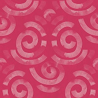 raspberry rose swirl geometric texture behang