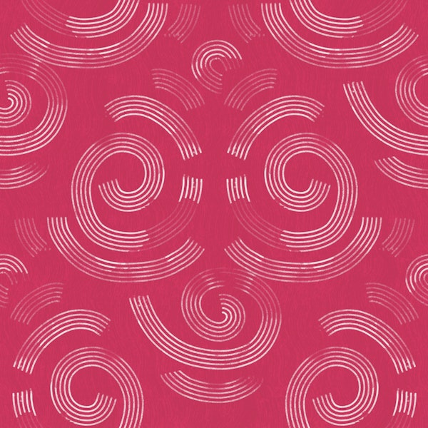 raspberry rose swirl geometric texture