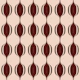 Retro Brown Geometric Ovals