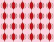 Retro Red Mod Ovals