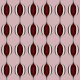 Retro Red Mod Ovals