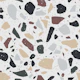 Scandi Terrazzo Texture Pattern L