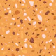 Retro Mustard Terrazzo Pattern L