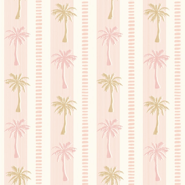 tropical palm tree - pink