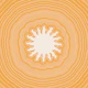 Abstract Yellow Sun Circles