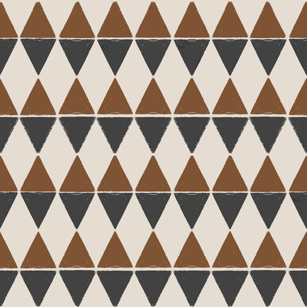 Mid Century Triangle Grid