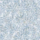 Serene Olive Tree Foliage  - Blue and White