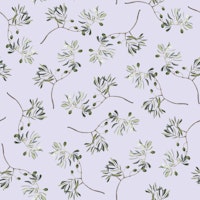 Mediterranean Olive Grove lilac behang