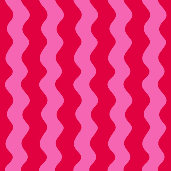 Retro Groovy Wave Stripes