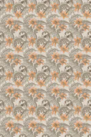 Heritage Bloom – Apricot Linen papel de parede