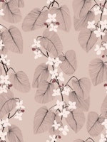 Japandi Farmhouse tendrils elegant misty pink tapeet
