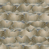 Earthy Bloom Waves tapete