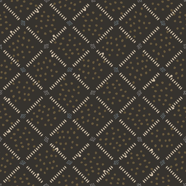 Earthy Diamond Polka Dots