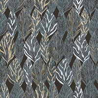 Wild Earthy Foliage Elegance wallpaper