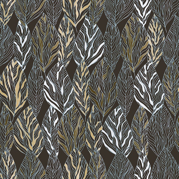 Wild Earthy Foliage Elegance