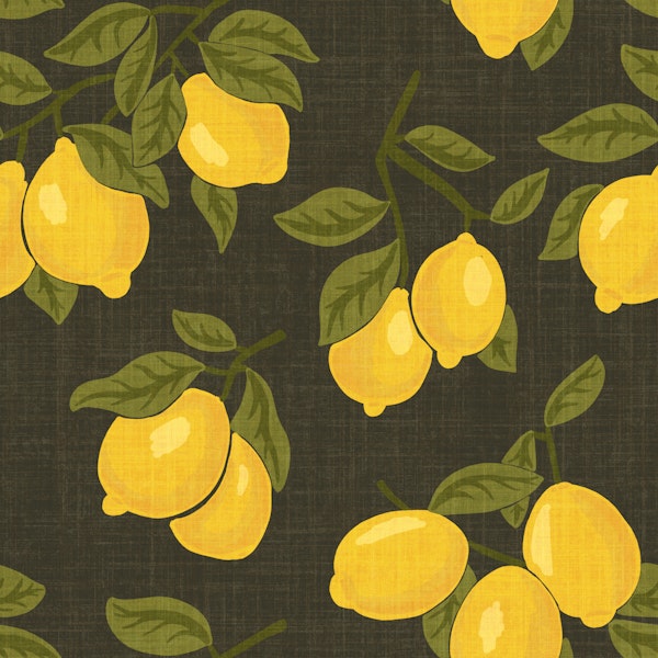 Tuscan Lemons - Moody Rustic Kitchen Fruit