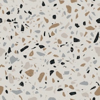 Terrazzo Beige Gray Pattern L behang