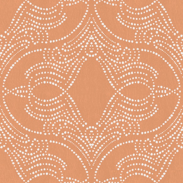 soft apricot medallion texture