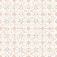 Beige White Vintage Tiles tapetas