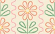 Playful Scandi Flowers Geo Pastel Doodle