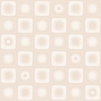 Playful Sun Rays Grid beige tapete