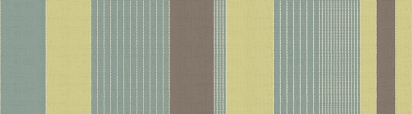 Sashiko Stripes Mint Brown Green