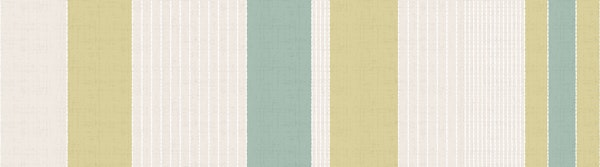 Sashiko Stripes Cream Green Mint