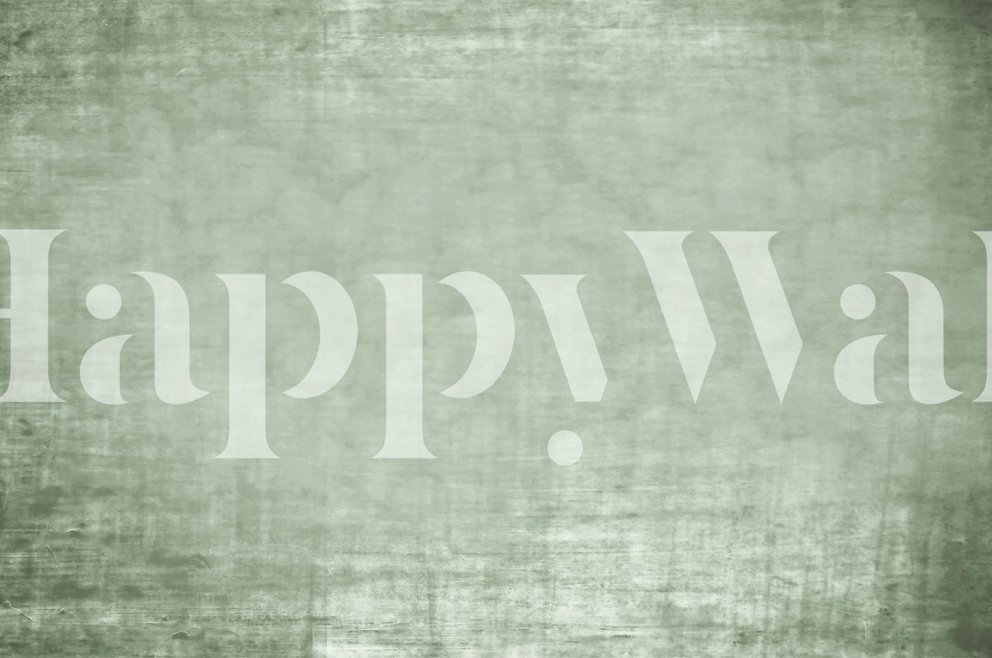 Soft sky pale green wallpaper in a room