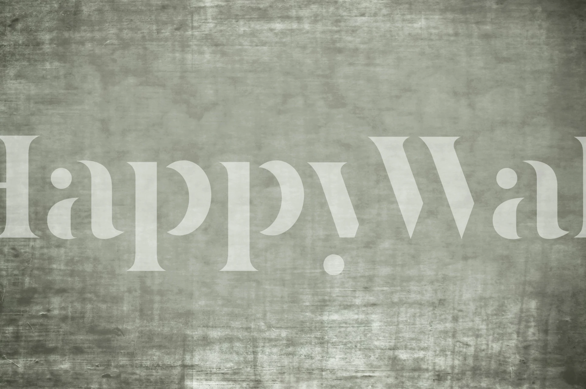 Soft sky grey Tapete in einem Raum