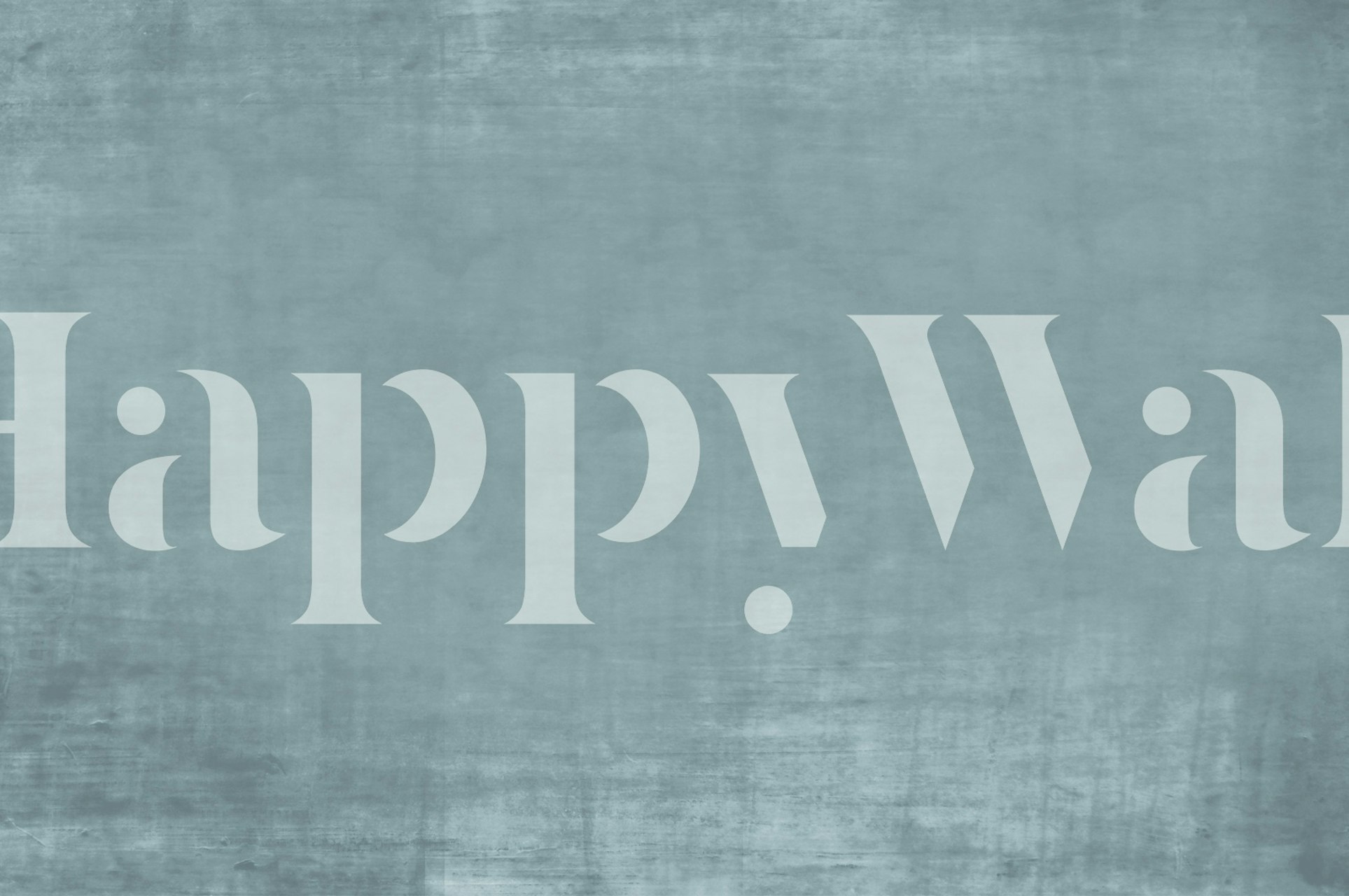 Soft sky pale blue Tapete in einem Raum