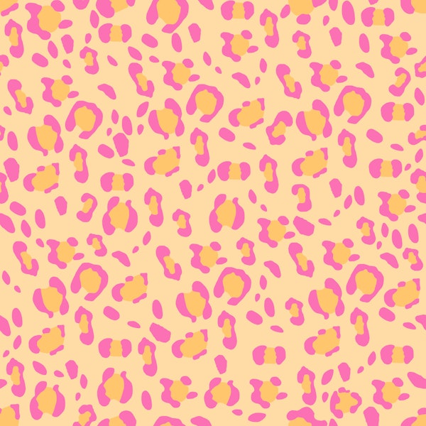 Candy Pink Leopard Animal Print Glam 1