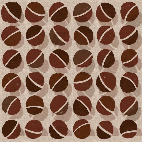 Vintage Tennis Ball Repeat