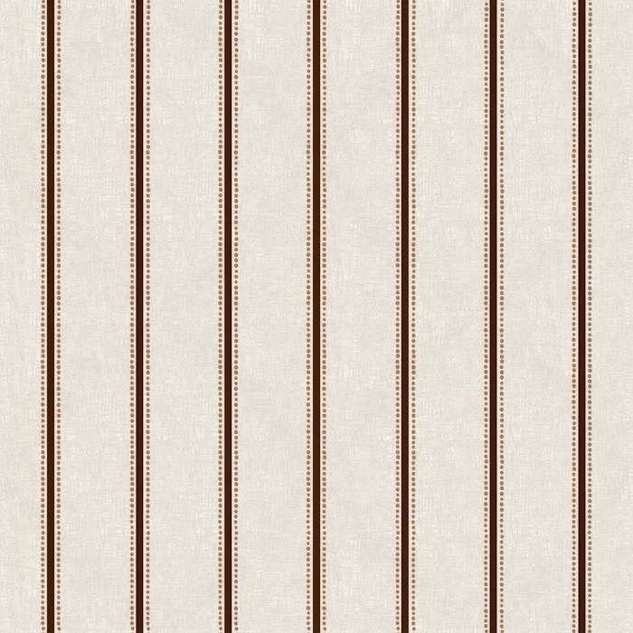 Brown Dotted Vertical Stripes