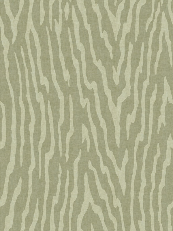 Zebra Safari - Muted Green